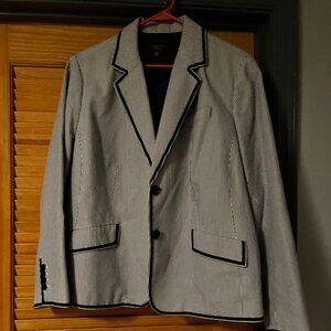 Talbots Seersucker Jacket